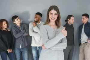 Blog 18 business professionals posing confidently