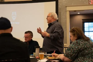 Blog 9 Domenic Graziano Speaking at LeTip